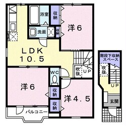 ソレアード　ロジュマンの物件間取画像